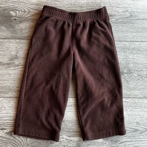 Carter’s Toddler Boy Straight Leg Chocolate Brown Sweatpants 18 Months